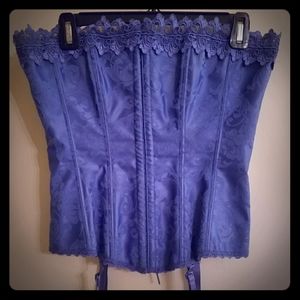 Frederick's of Hollywood Blue Dream Corset